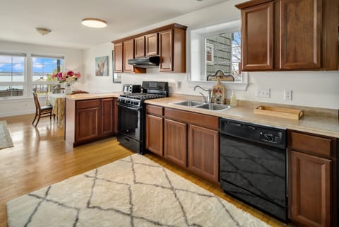 Ground Level kitchen