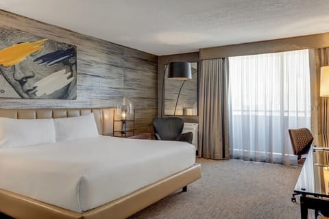 Bedroom. Interior and views may vary based on location and availability