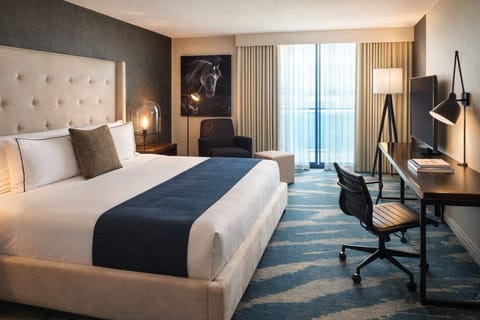 Bedroom. Interior and views may vary based on location and availability