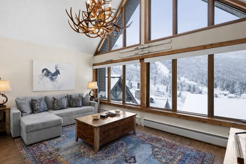 Living Area with Sleeper Sofa / Winter