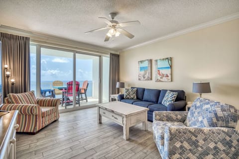 Gulf front living room