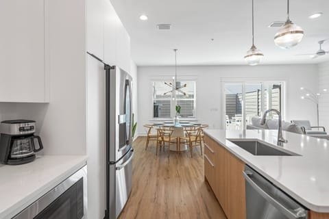 Fully stocked kitchen