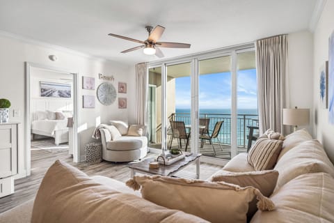 Gulf front living room