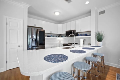 Kitchen with Bar Seating