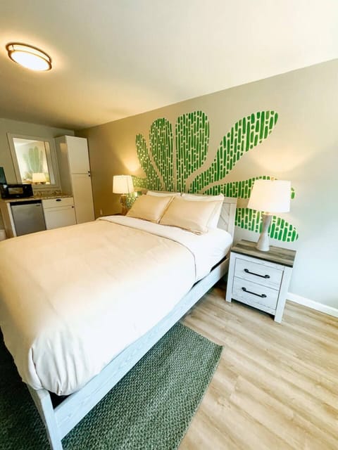 Waking up to sunshine in my cozy bedroom is the best way to start the day.