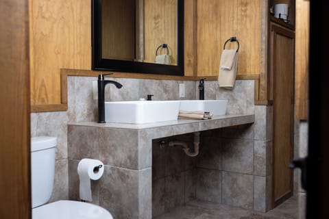 Full Remodeled Bathroom w/ Double Vanities and Walk in Shower