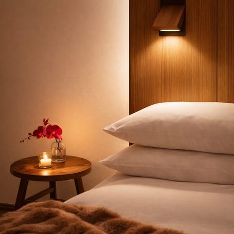 Bedroom. Interior and views may vary based on location and availability.