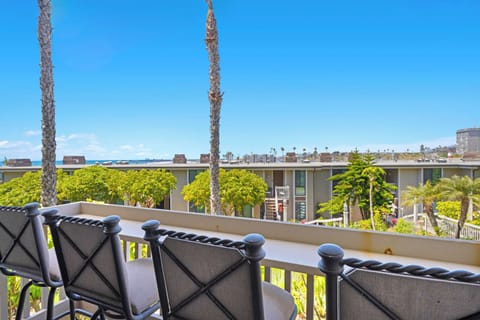 Sip on morning coffee while enjoying the ocean views. 
4 comfortable balcony chairs for all guest to enjoy!