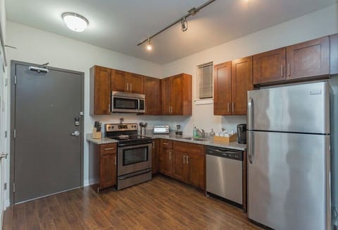 Fully equipped kitchen