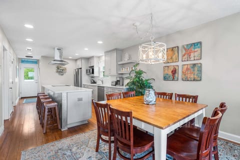 Open floor plan keeps everyone connected