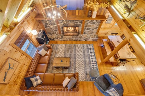 Living room - loft view