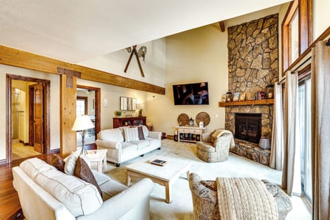 Keystone Vacation Rental | 3BR | 3BA | 2,496 Sq Ft | Stairs Required