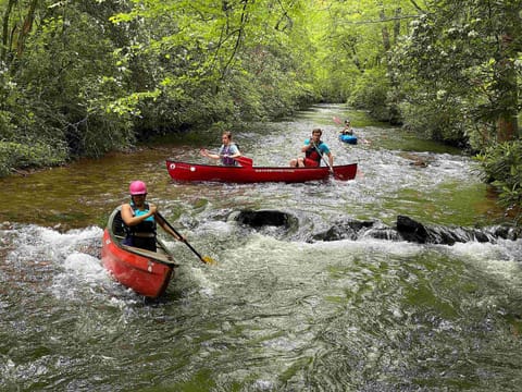 River Sound_Stocked Fishing River. Enchanted Mountain Retreats