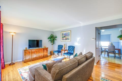 South Euclid Vacation Rental | 3BR | 1.5BA | 1,300 Sq Ft | Stairs Required