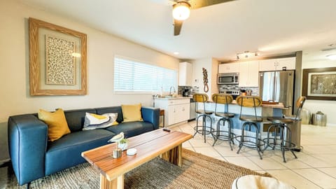 Downstair's Living/Kitchen area