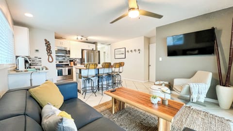 Downstairs Living/Kitchen area