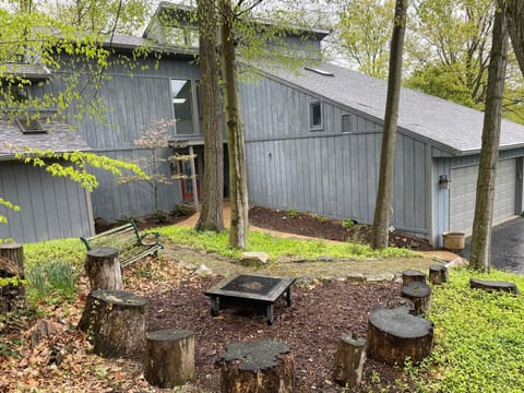 End a long day with a fire and s'mores.