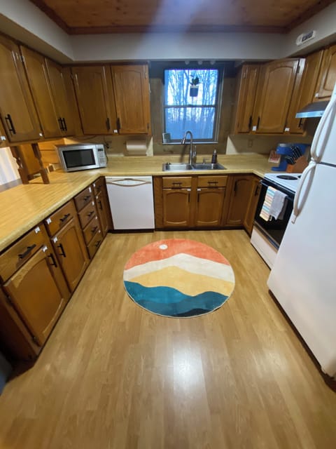 Well stocked kitchen