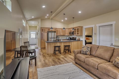 Welcome to The Sturgis at Rockerville Gold Town Lodging.  We hope you enjoy the open concept of this condominium.