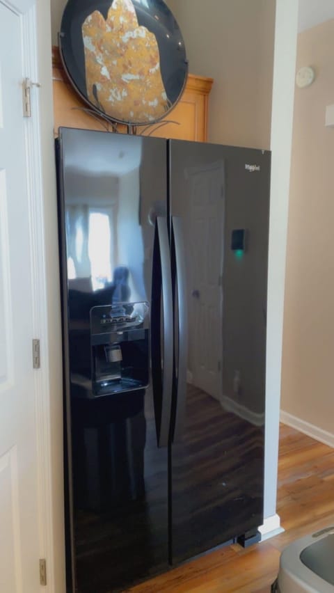 Whirlpool refrigerator with water and ice-maker