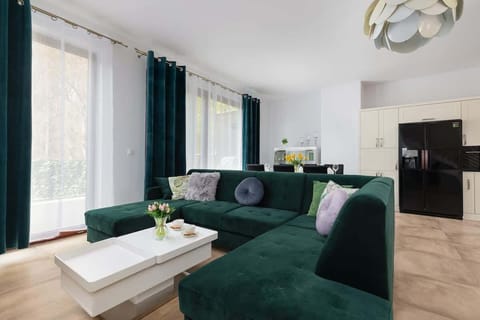 Living room with television.