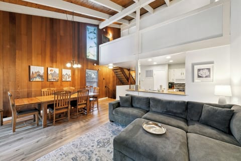 New couch in the living room perfect for movie night