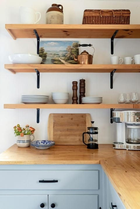 Stocked kitchen ready to enjoy