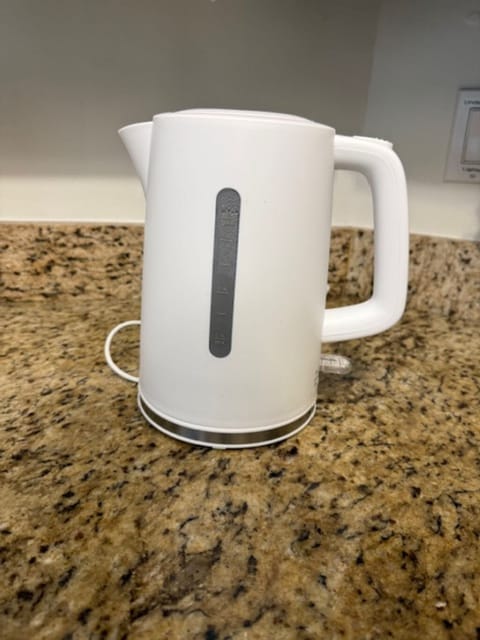 We have added an electric Teapot for your use- please bring your favorites Teas!