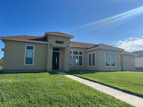 Corner lot home with 2-covered parking spots and plenty of street parking.