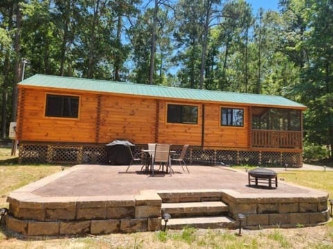 Large patio area includes a grill, free propane and fire pit!