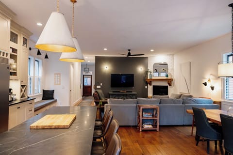 Ultra custom home on located on Italian Village's most beautiful street.