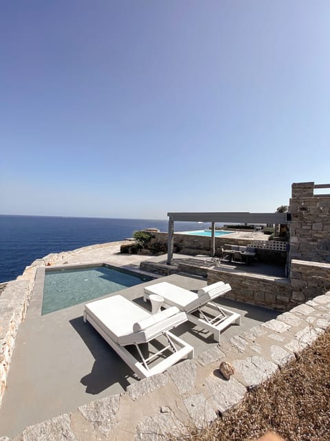 Private Pool with Panoramic sea view