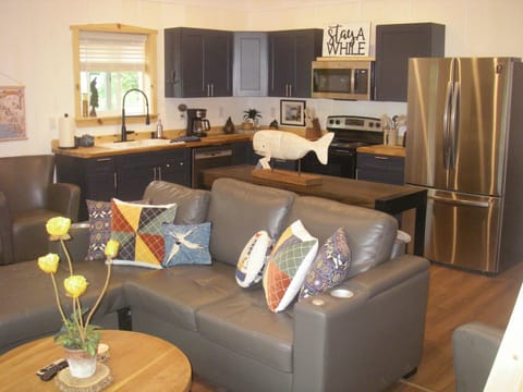 living room-kitchen