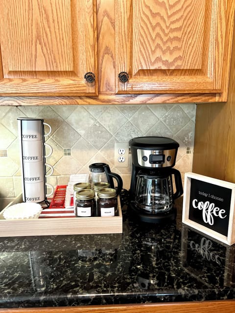 Coffee and tea station