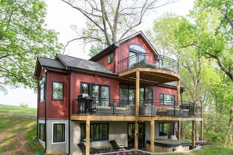 Rear View of the River Snug