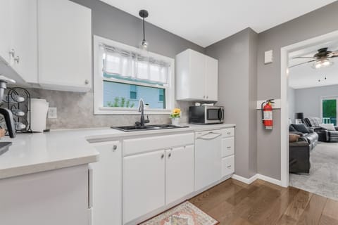 Full Kitchen with Gas Stove