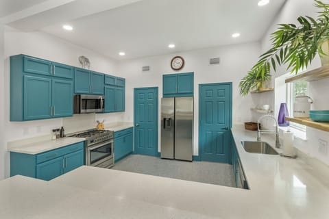 Prepare your favorite meals at the spacious, fully equipped kitchen