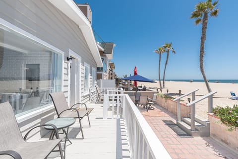 Soak up the warmth while enjoying the ocean view.
                
