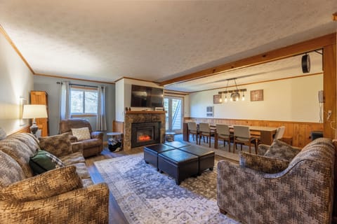 Living Room open to Dining Area & Kitchen