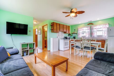 Dowagiac Vacation Rental | 2BR | 1BA | Step-Free Access | 750 Sq Ft