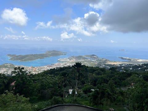 Incredible views, watch seaplane arriving from neighboring island of St. Croix. 