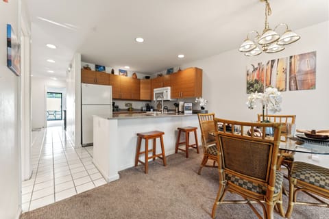 Carpet in the living room and bedroom