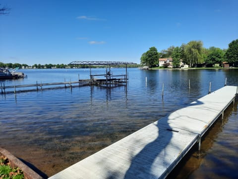 Dock and lake front