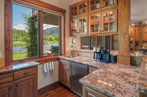 Separate bar area for Happy Hour