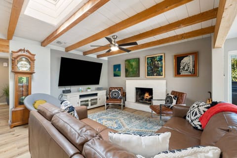 Living Room is Bright and Spacious