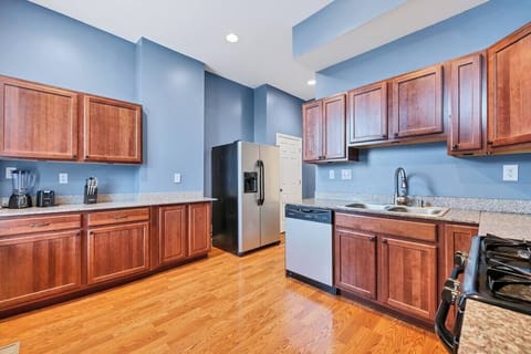 Fully stocked kitchen