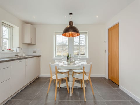 Kitchen/diner | Gate Lodge - Strathconon Cottages, Strathconon, Muir of Ord