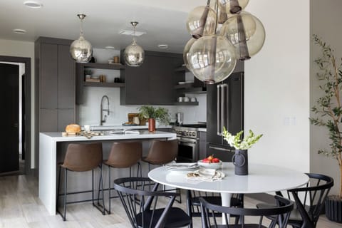 Dining and Kitchen - Penthouse on Glenwood 401 - Jackson Hole, WY -  Luxury Villa Rental