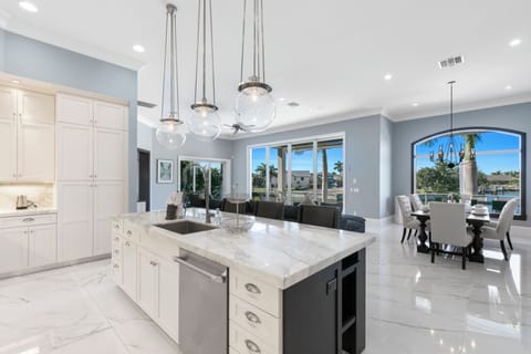 Fully-equipped kitchen.