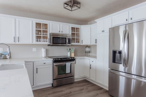 Plenty of space for meal prep